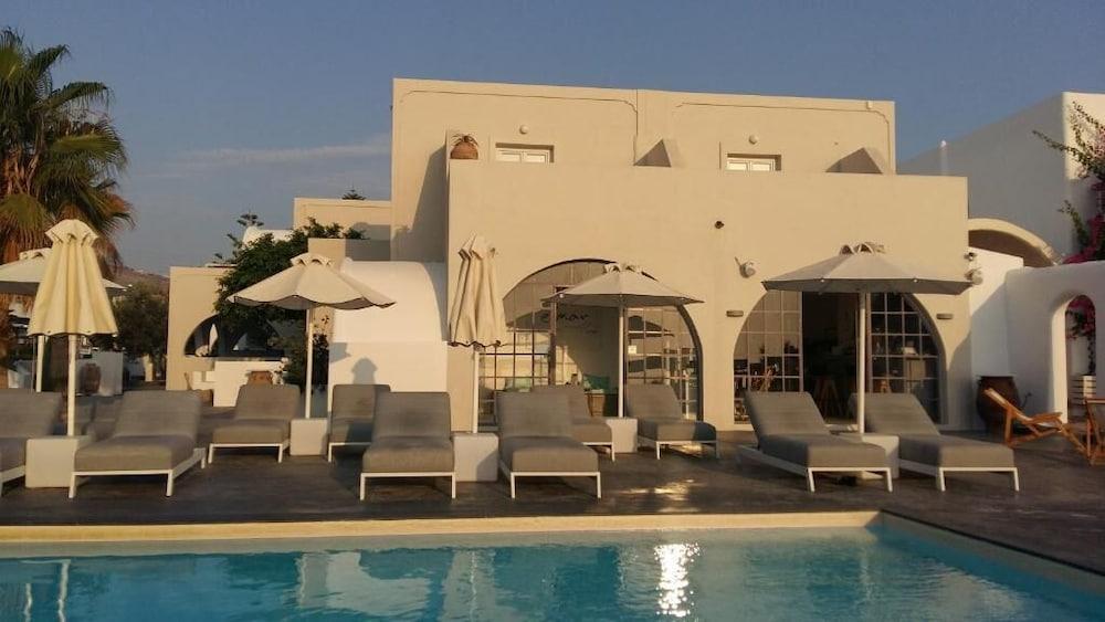 Elmarel Apartment Kamari  Bagian luar foto